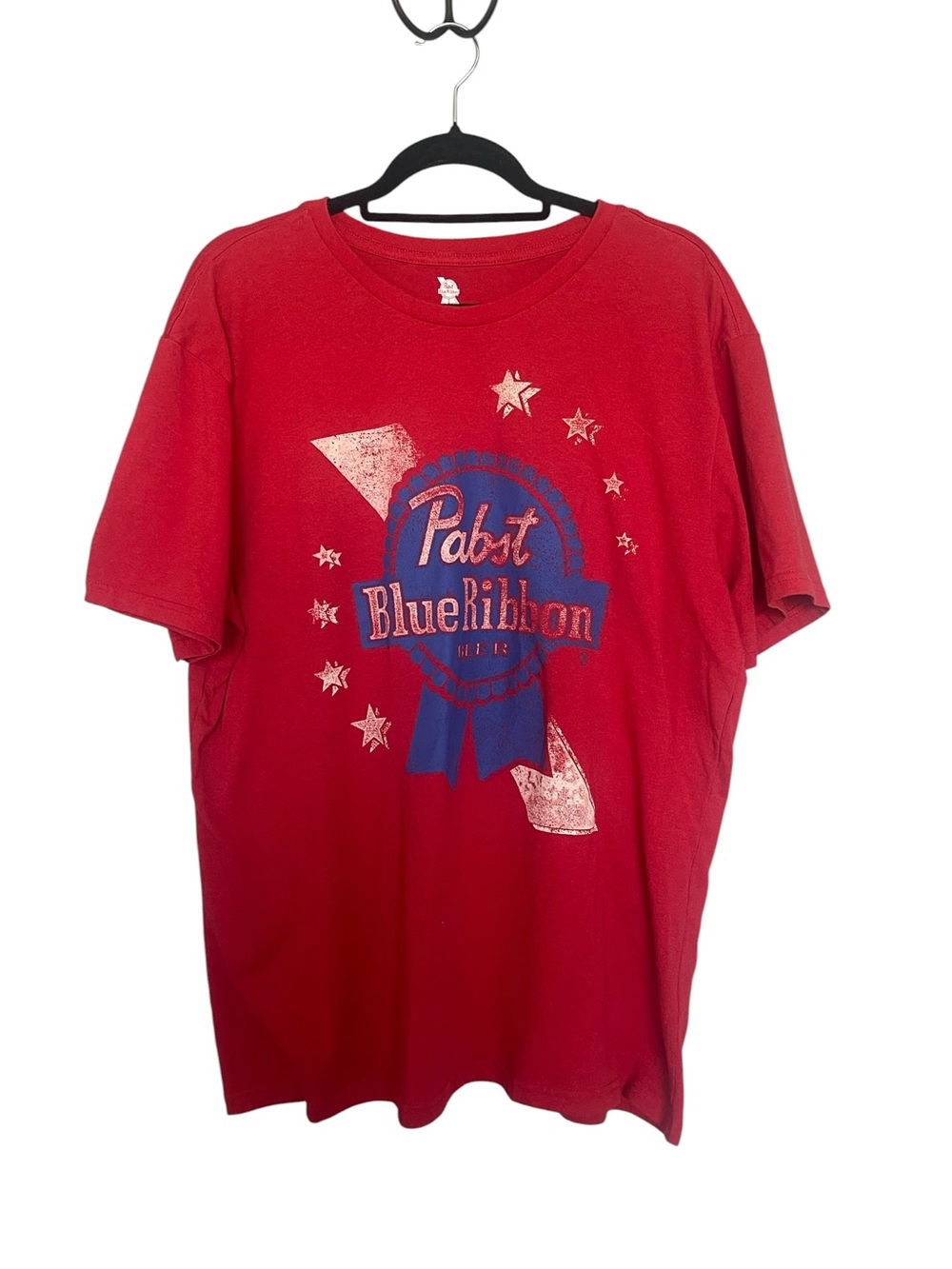 Pabst Blue Ribbon Red Graphic Tee - Men's